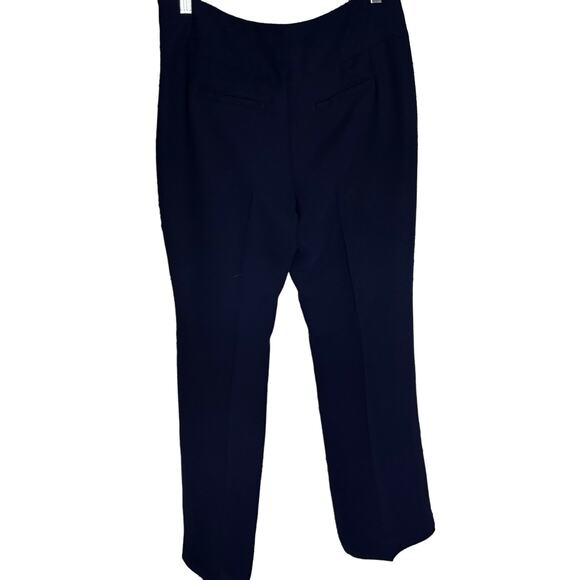 CAbi Midnight in Paris Navy Blue Pleated Trousers Women's Size 4 - Picture 6 of 9